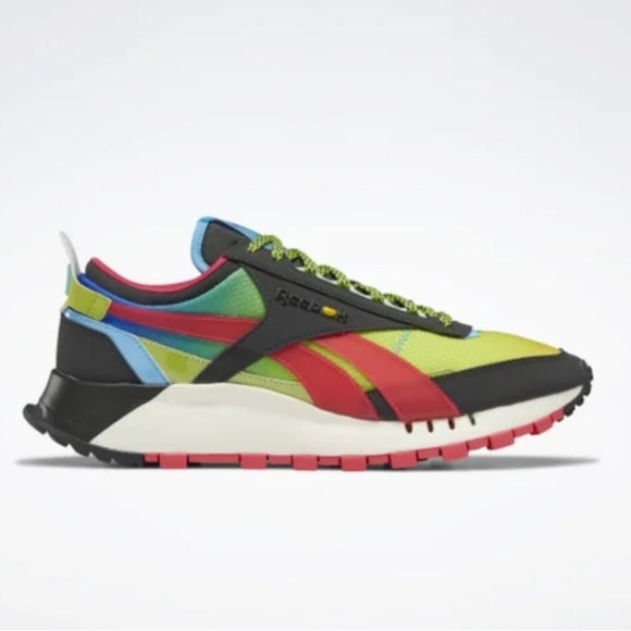 Reebok Shoes - Reebok Jellybean Collab Black Colorful Sneakers